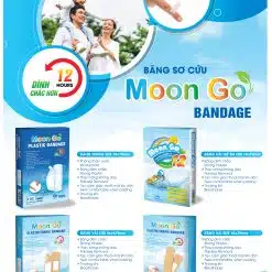 Băng dán y tế cá nhân Moon Go - Vật Tư Y Tế An Phú Khang - Công Ty TNHH Thương Mại An Phú Khang